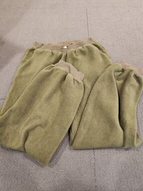 NAP Lounge Wear Sweatpants Womens Size S Green Stretch Waist